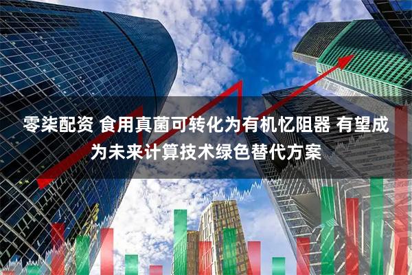 零柒配资 食用真菌可转化为有机忆阻器 有望成为未来计算技术绿色替代方案