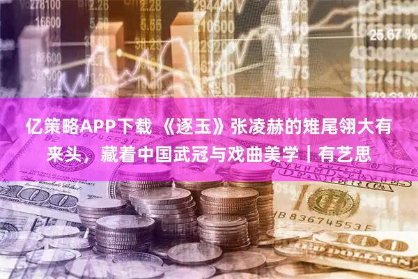 亿策略APP下载 《逐玉》张凌赫的雉尾翎大有来头，藏着中国武冠与戏曲美学｜有艺思