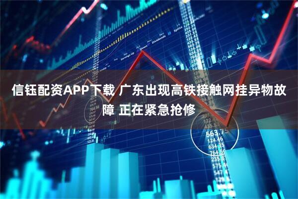 信钰配资APP下载 广东出现高铁接触网挂异物故障 正在紧急抢修